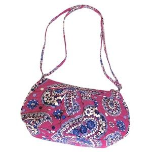 VERA BRADLEY I Frannie Boysenberry Crossbody Bag